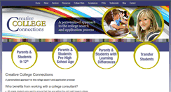 Desktop Screenshot of creativecollegeconnections.com